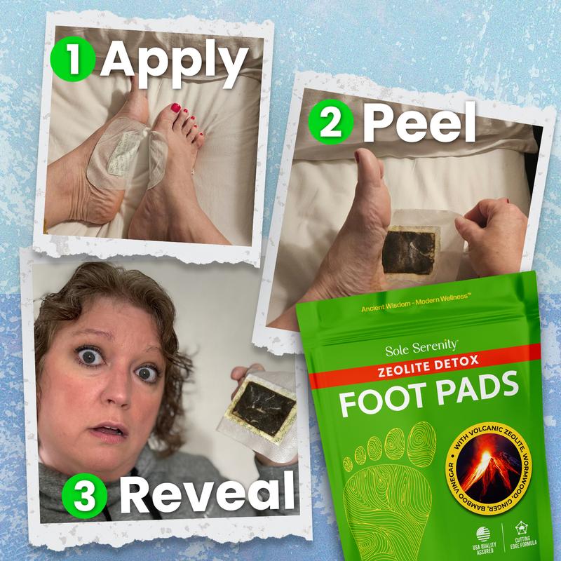Neutráva™ Zeolite Foot Patches